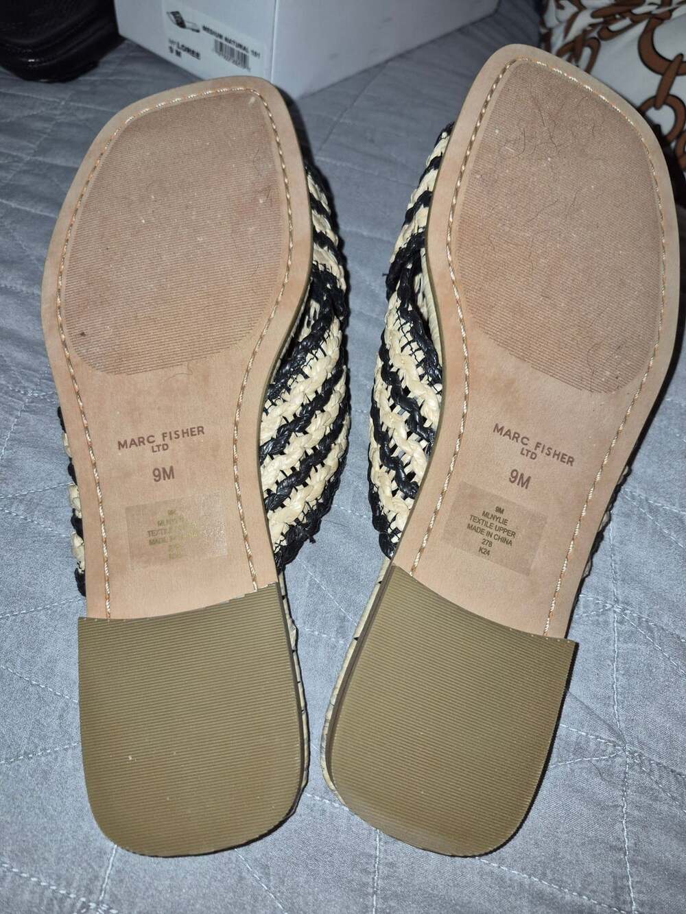 Marc Fisher LTD Women's Nylie Slide Sandal - Picture 4 of 5